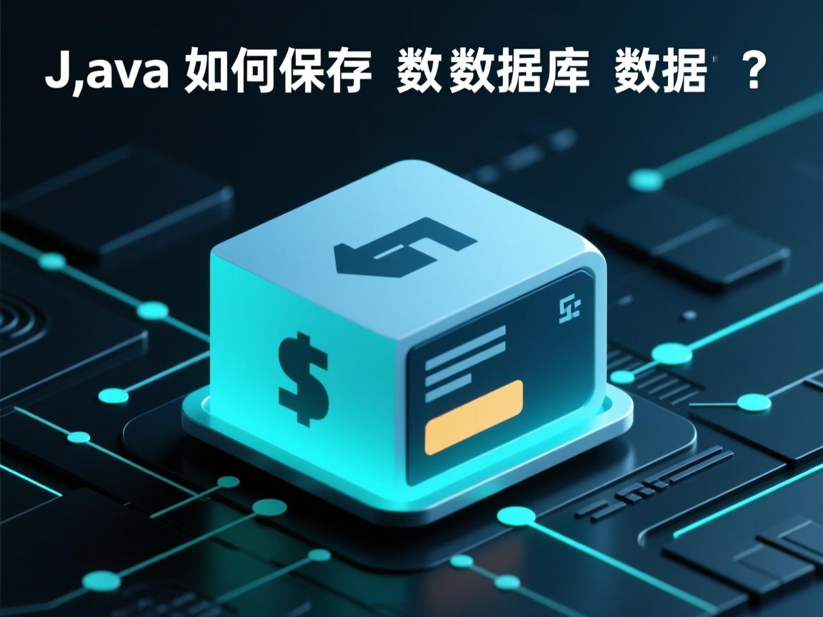 Java如何保存数据库数据?