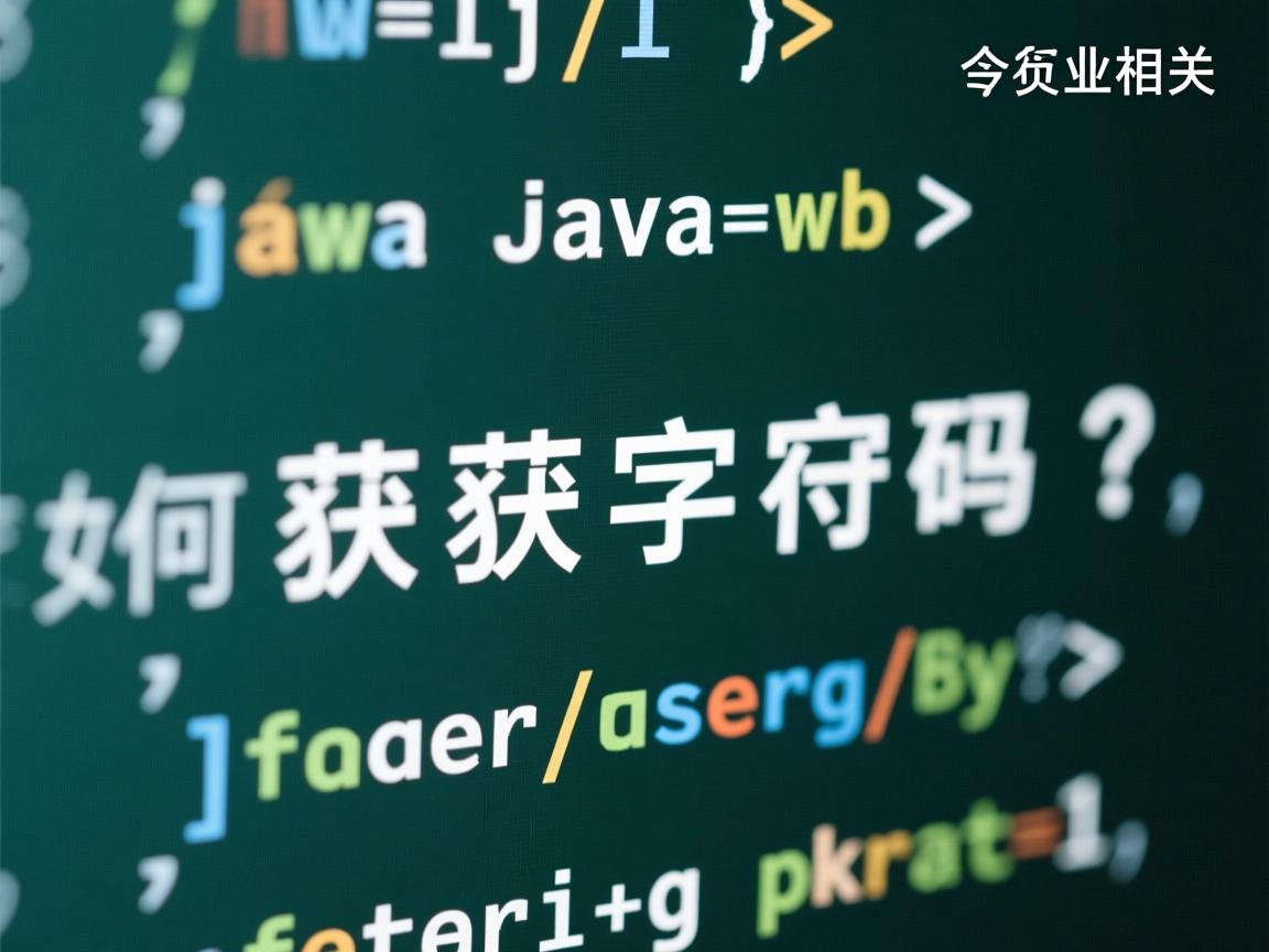 Java如何获取字符编码?