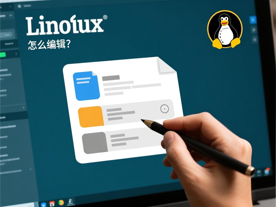 Linux怎么编辑文件?  第3张 Linux怎么编辑文件?  第3张