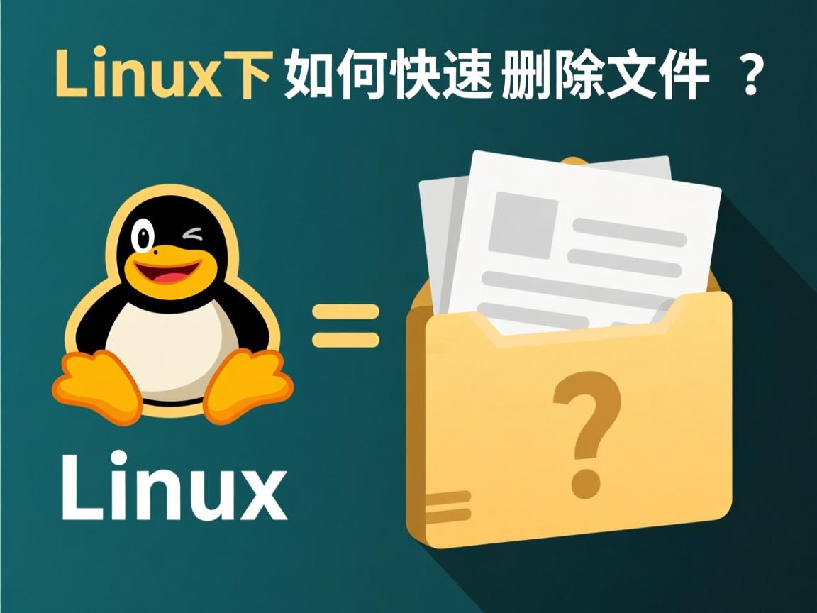 Linux下如何快速删除文件？