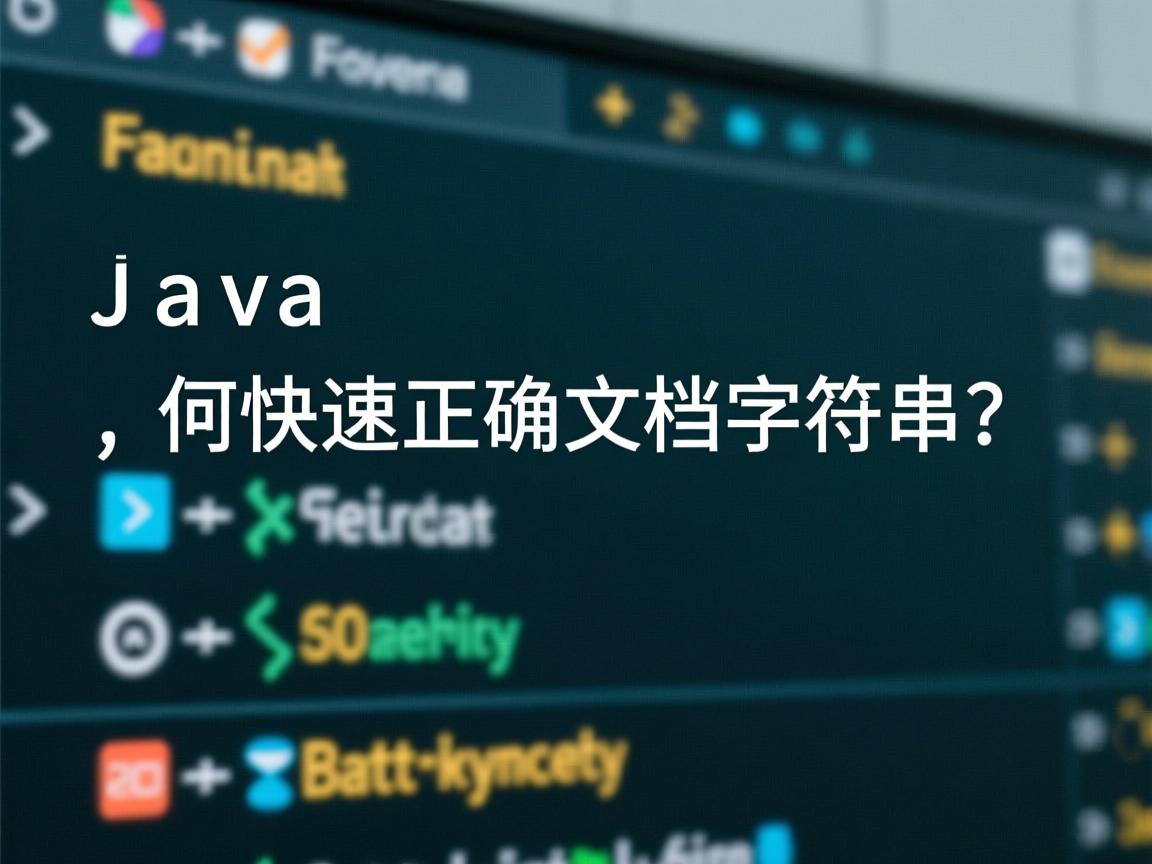 Java如何快速正确注释文档字符串?  第3张 Java如何快速正确注释文档字符串?  第3张