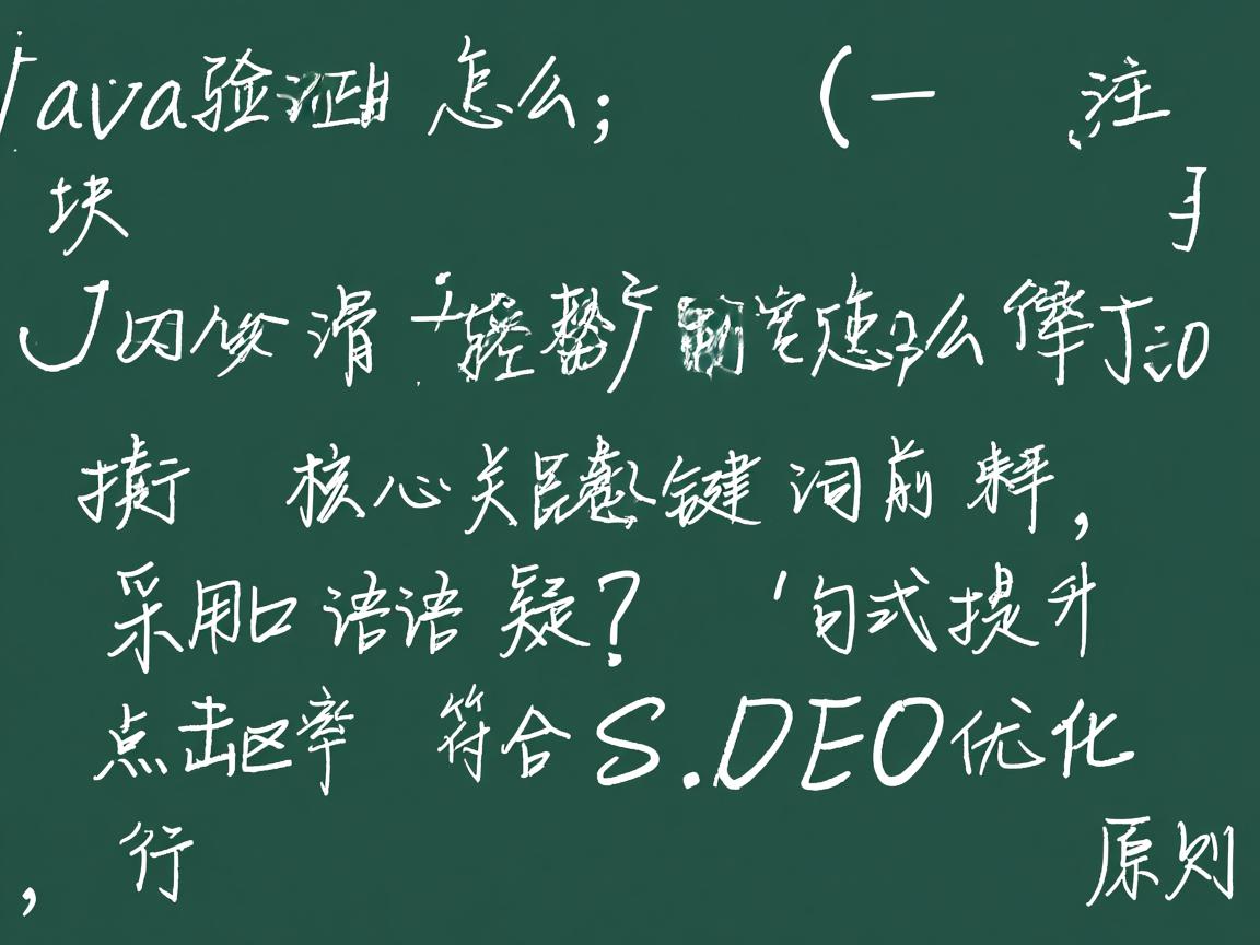 Java滑块验证怎么做,(注,严格控制在30字内,核心关键词前置,采用口语化疑问句式提升点击率,符合SEO优化原则)  第2张 Java滑块验证怎么做,(注,严格控制在30字内,核心关键词前置,采用口语化疑问句式提升点击率,符合SEO优化原则)  第2张
