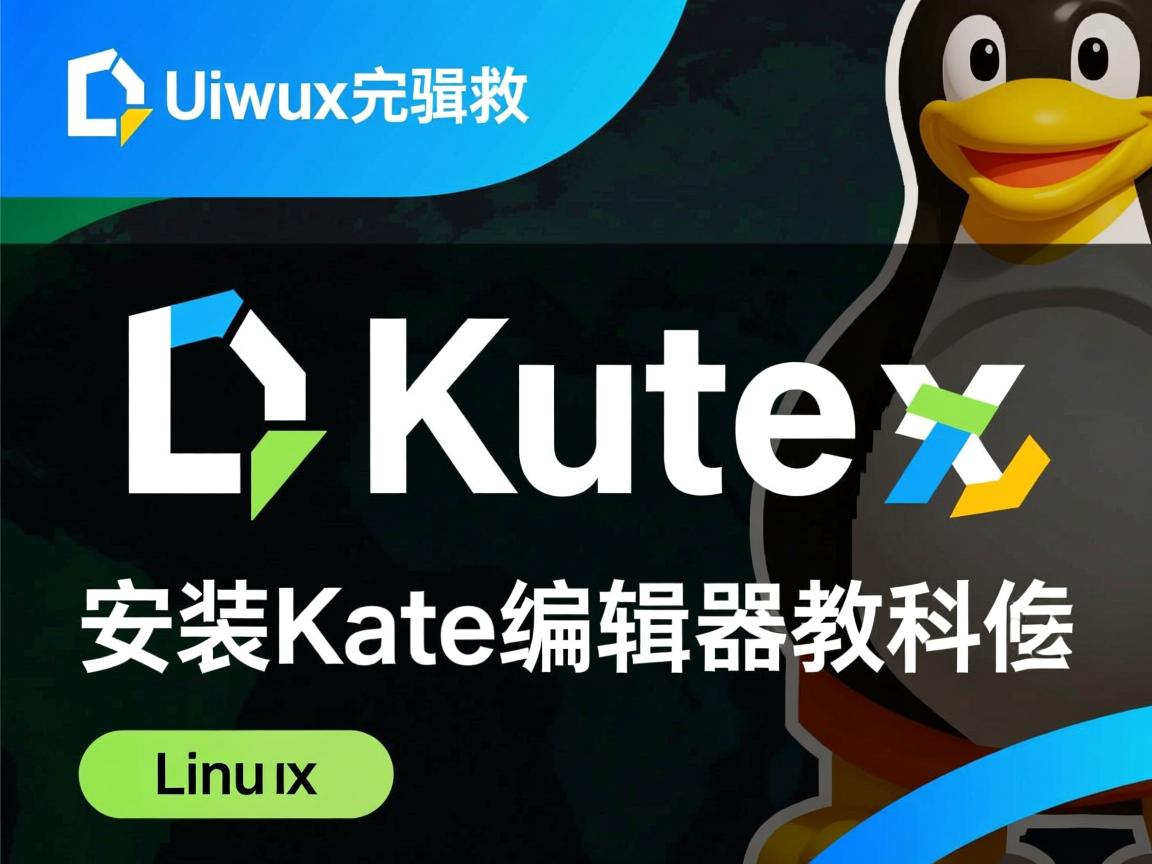 Linux安装Kate编辑器教程  第2张 Linux安装Kate编辑器教程  第2张