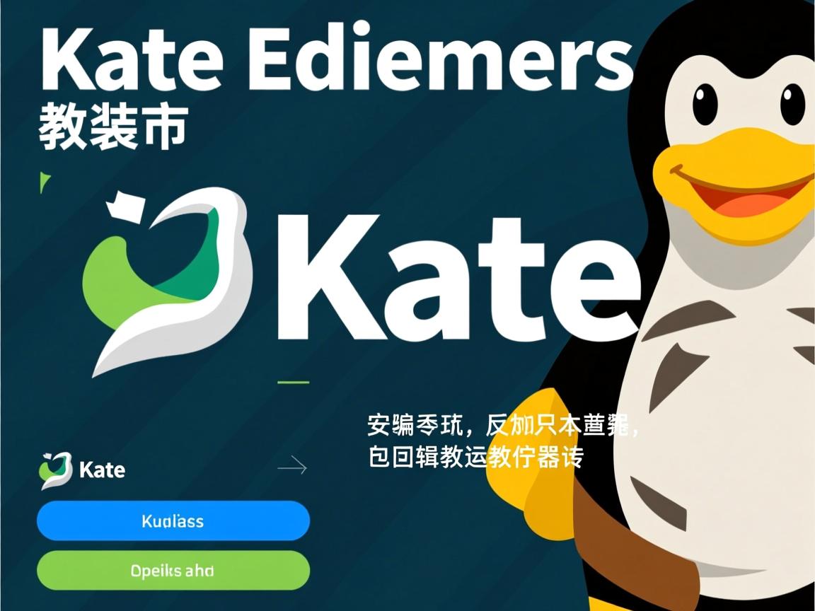 Linux安装Kate编辑器教程  第1张 Linux安装Kate编辑器教程  第1张