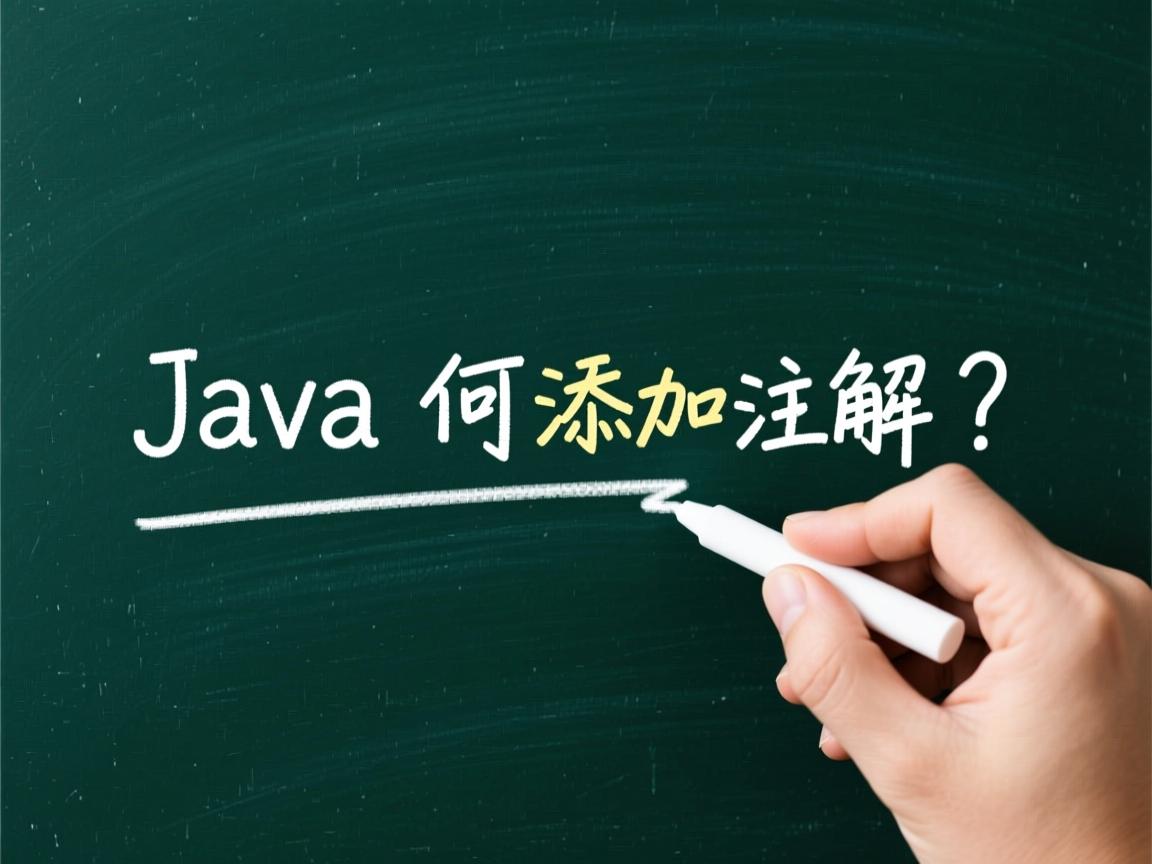 Java如何添加注解?  第1张 Java如何添加注解?  第1张