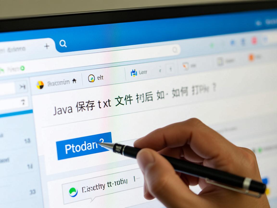 Java保存txt文件后如何打开?  第1张 Java保存txt文件后如何打开?  第1张