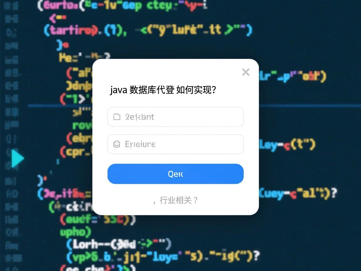 Java数据库登录代码如何实现？  第3张