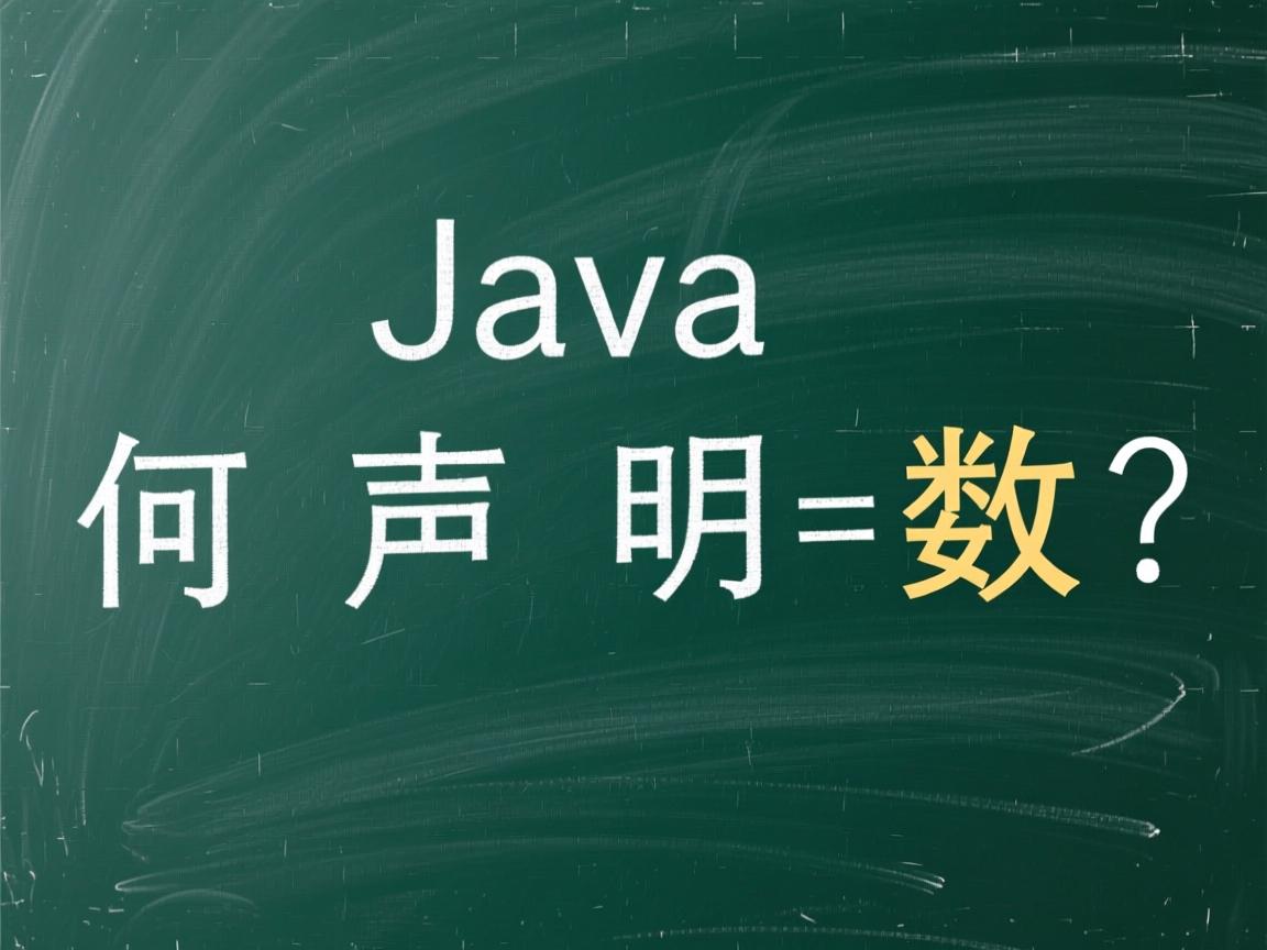 Java如何声明数组?  第3张 Java如何声明数组?  第3张