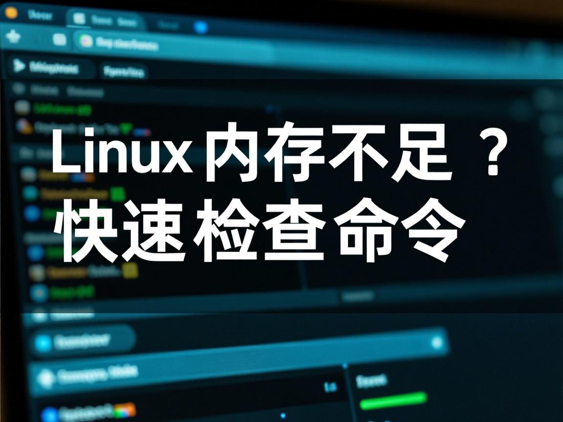 Linux内存不足？快速检查命令  第1张