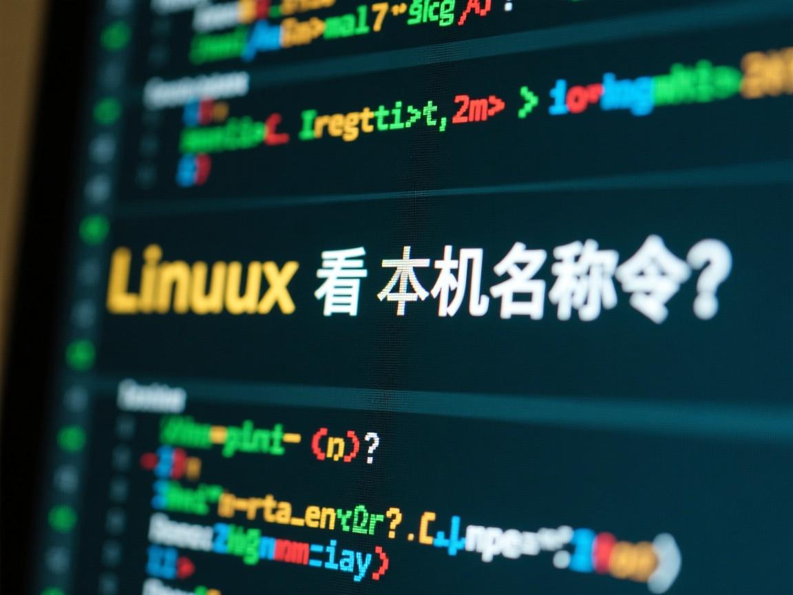 Linux查看本机名称的命令?  第2张 Linux查看本机名称的命令?  第2张