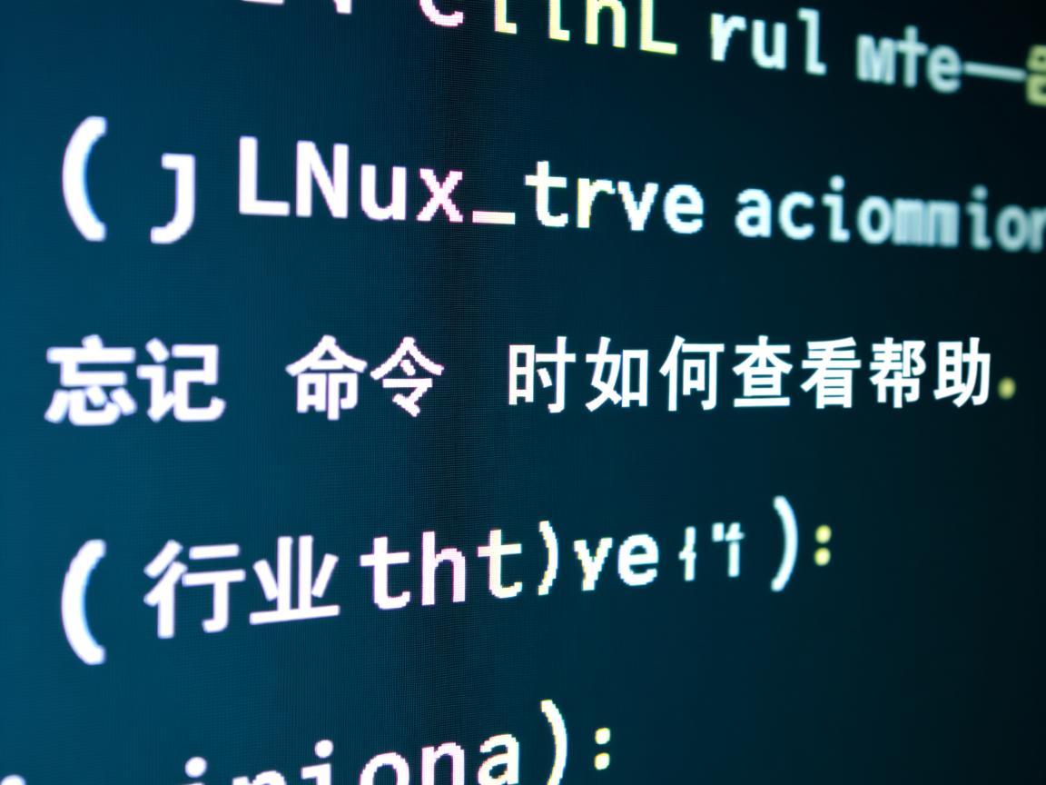 Linux忘记命令时如何查看帮助  第3张