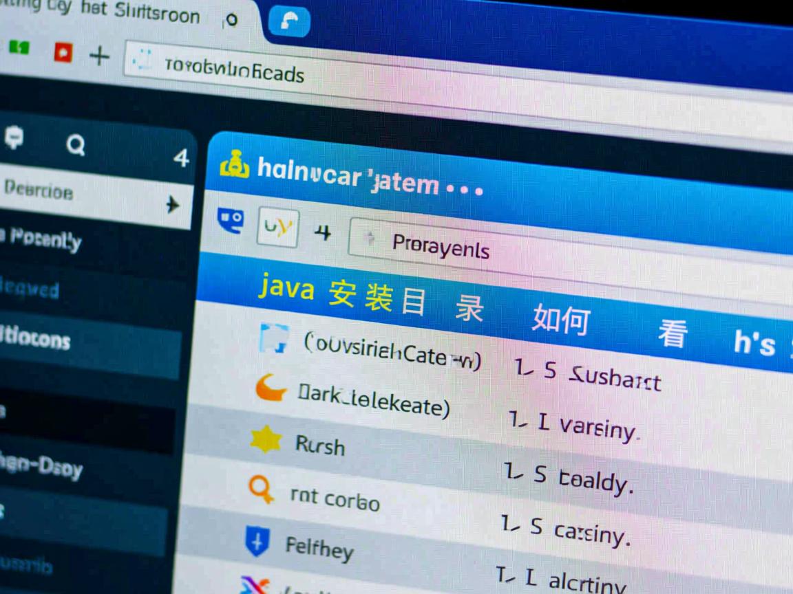 Java安装目录如何查看  第1张 Java安装目录如何查看  第1张