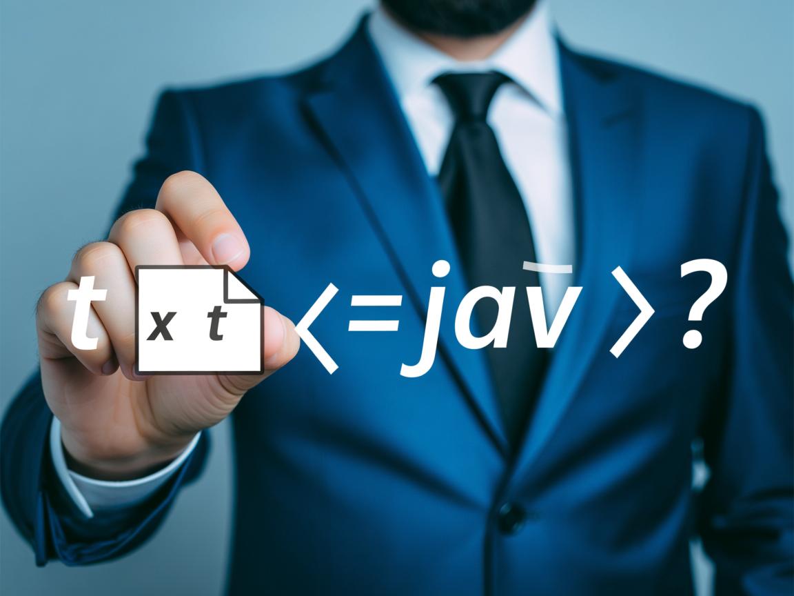 如何将txt文件改成java?  第2张 如何将txt文件改成java?  第2张