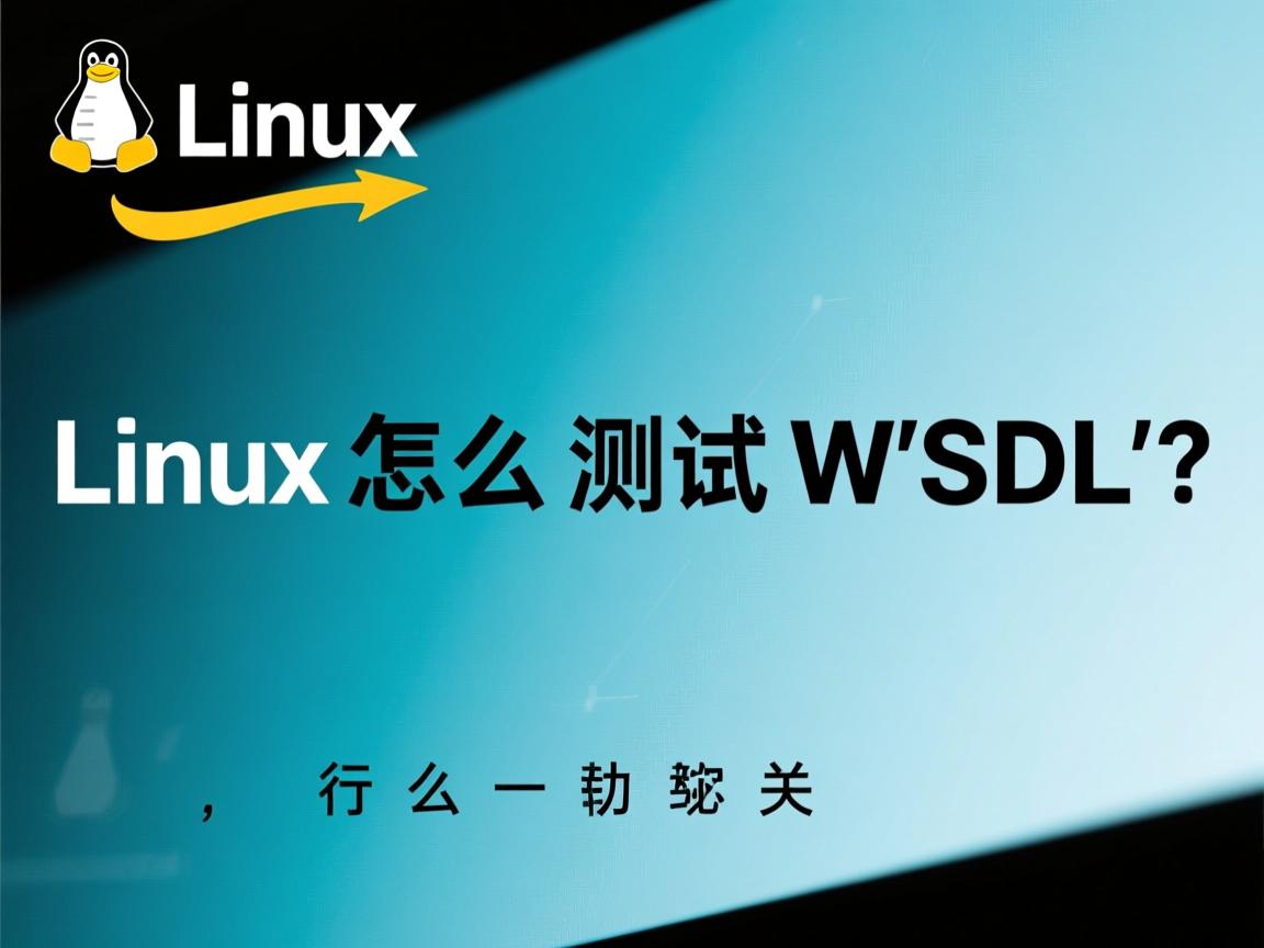 Linux怎么测试WSDL?  第2张 Linux怎么测试WSDL?  第2张