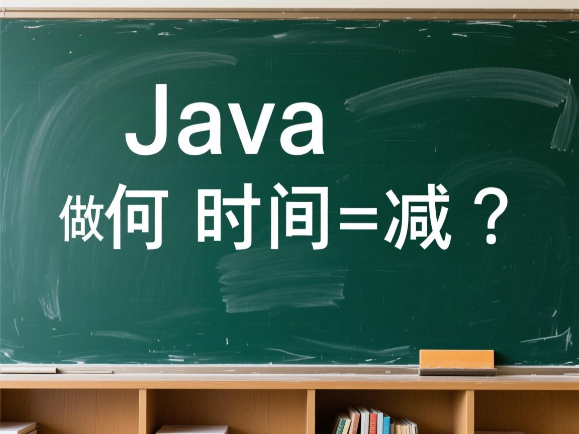 Java如何做时间减法?  第2张 Java如何做时间减法?  第2张