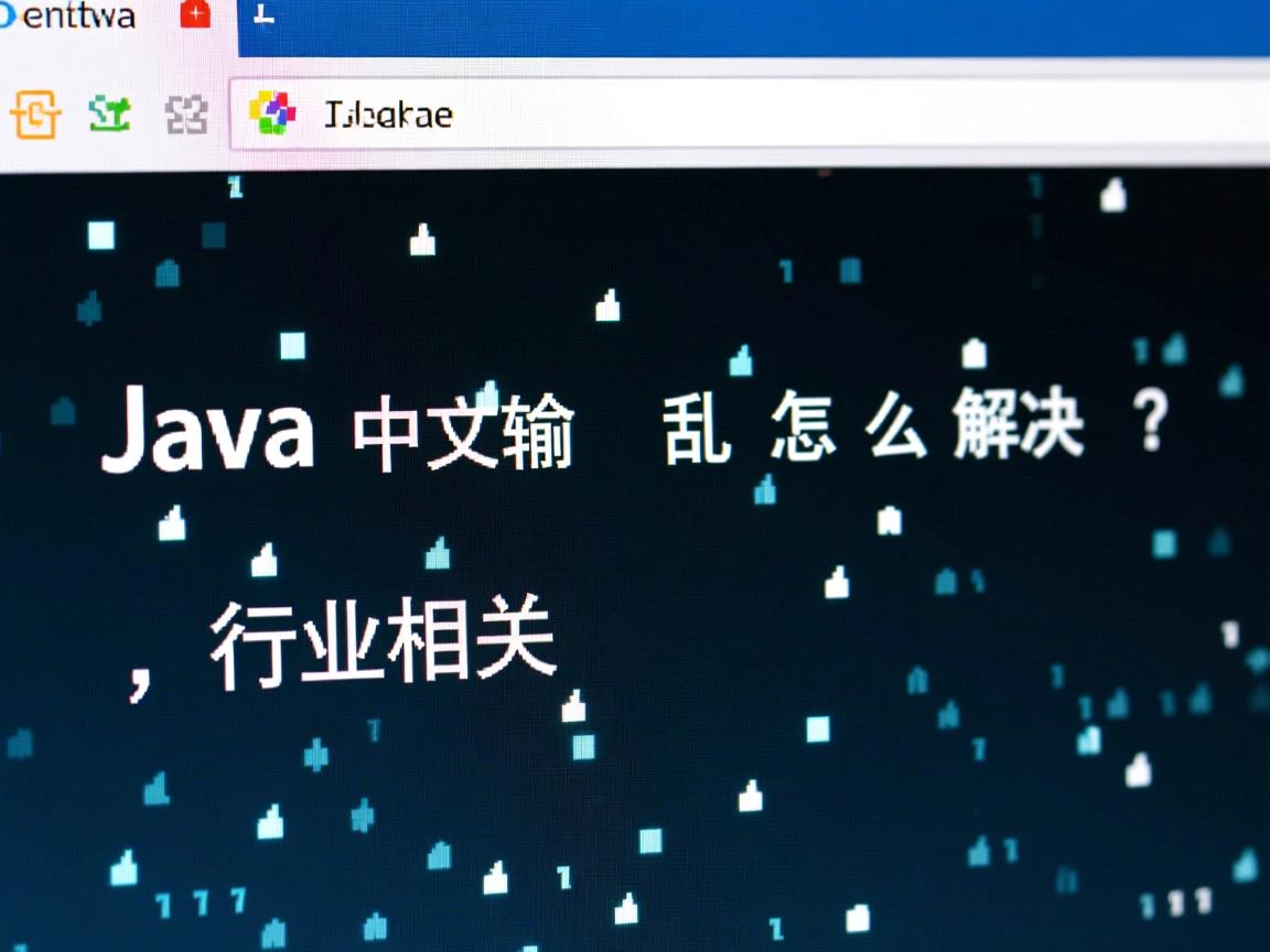 Java中文输入乱码怎么解决?  第1张 Java中文输入乱码怎么解决?  第1张