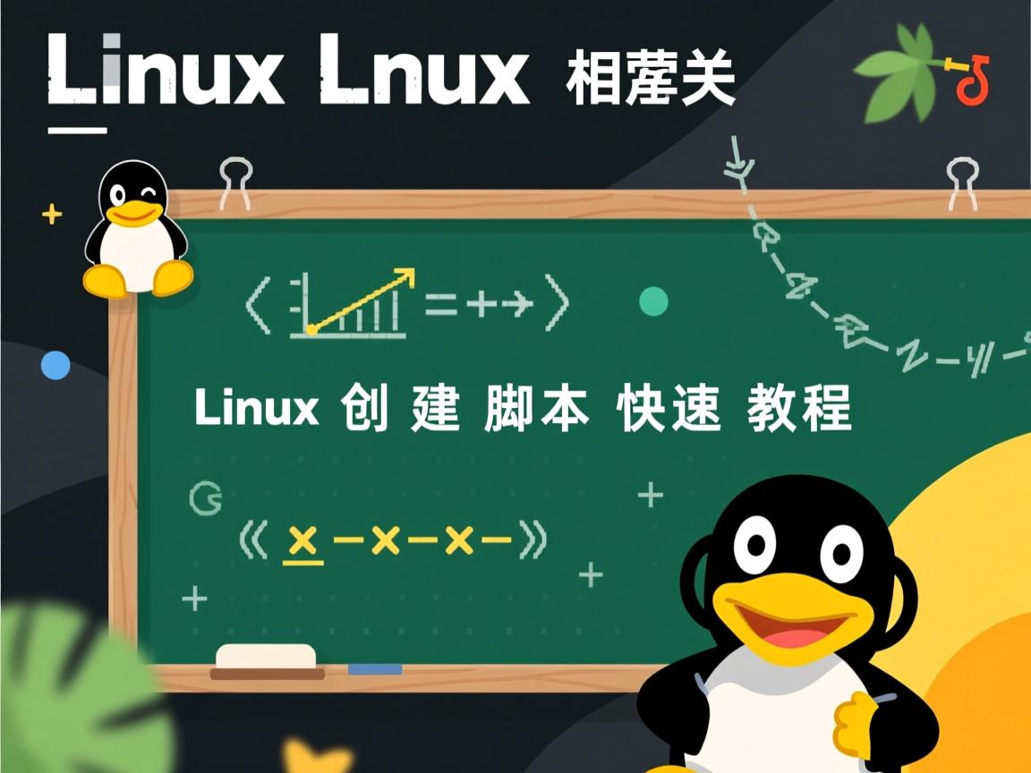 Linux创建脚本快速教程  第2张