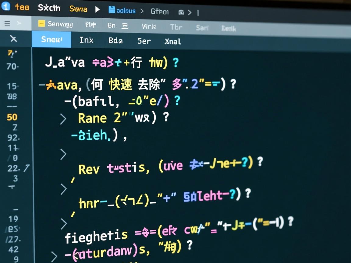 Java如何快速去除多行注释?  第1张 Java如何快速去除多行注释?  第1张