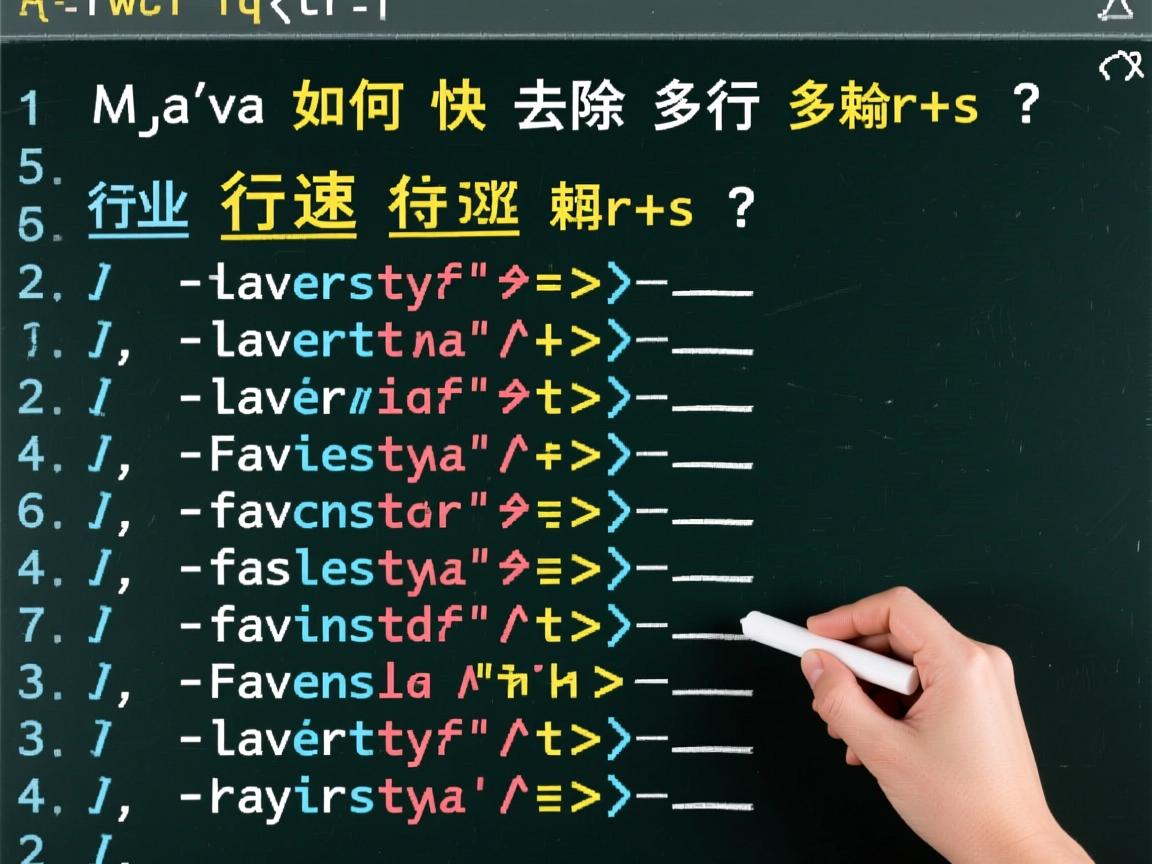 Java如何快速去除多行注释?  第3张 Java如何快速去除多行注释?  第3张