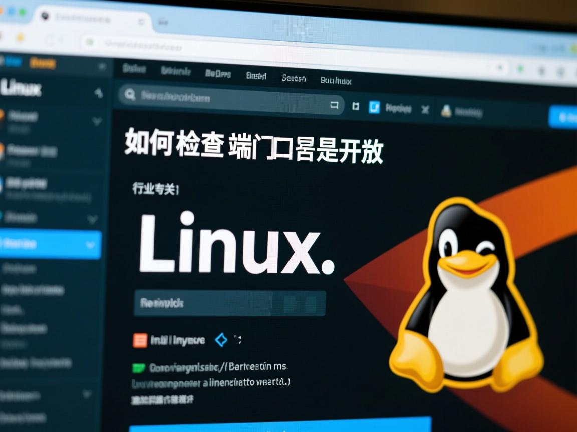 Linux如何检查端口是否开放  第2张 Linux如何检查端口是否开放  第2张
