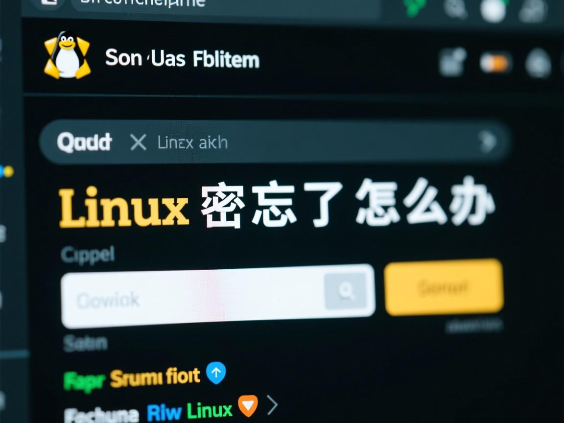 Linux密码忘了怎么办  第1张