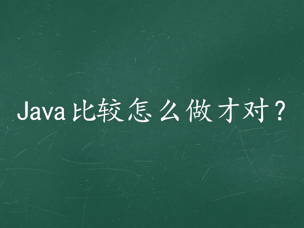 Java字符比较怎么做才对?  第2张 Java字符比较怎么做才对?  第2张