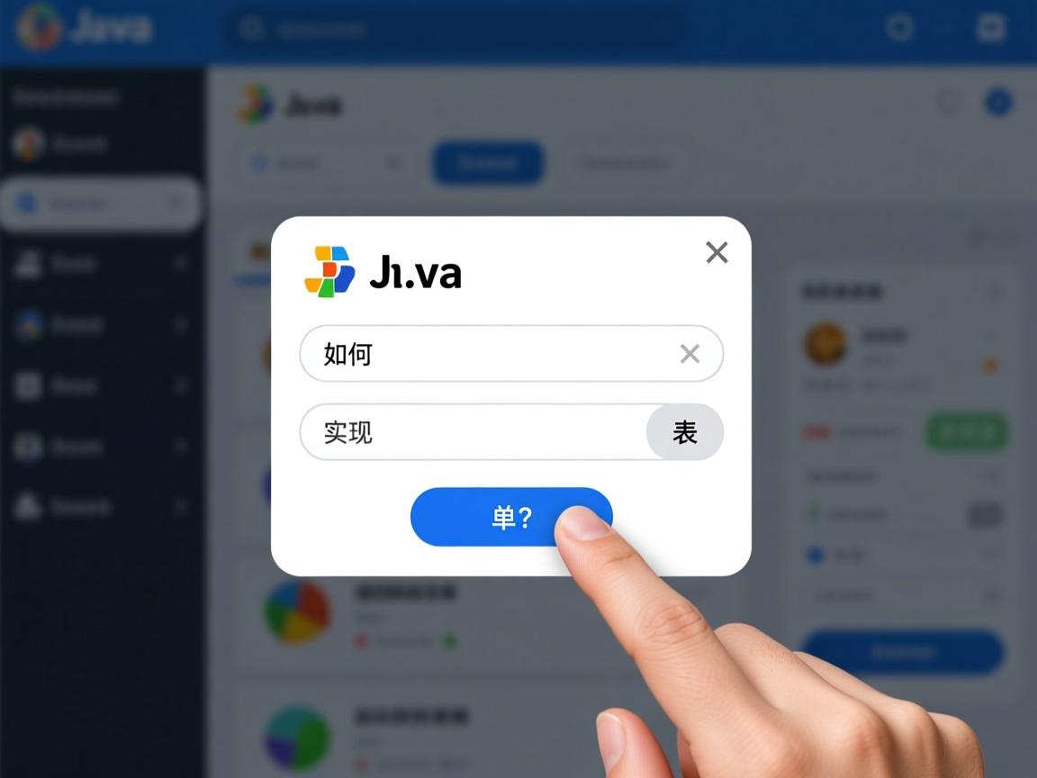 Java如何实现按钮点击弹出表单?  第1张 Java如何实现按钮点击弹出表单?  第1张