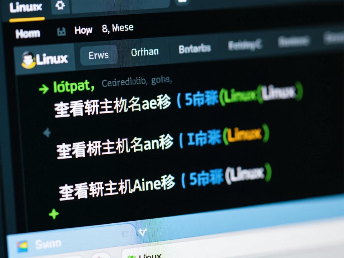 Linux查看主机名称命令  第1张 Linux查看主机名称命令  第1张