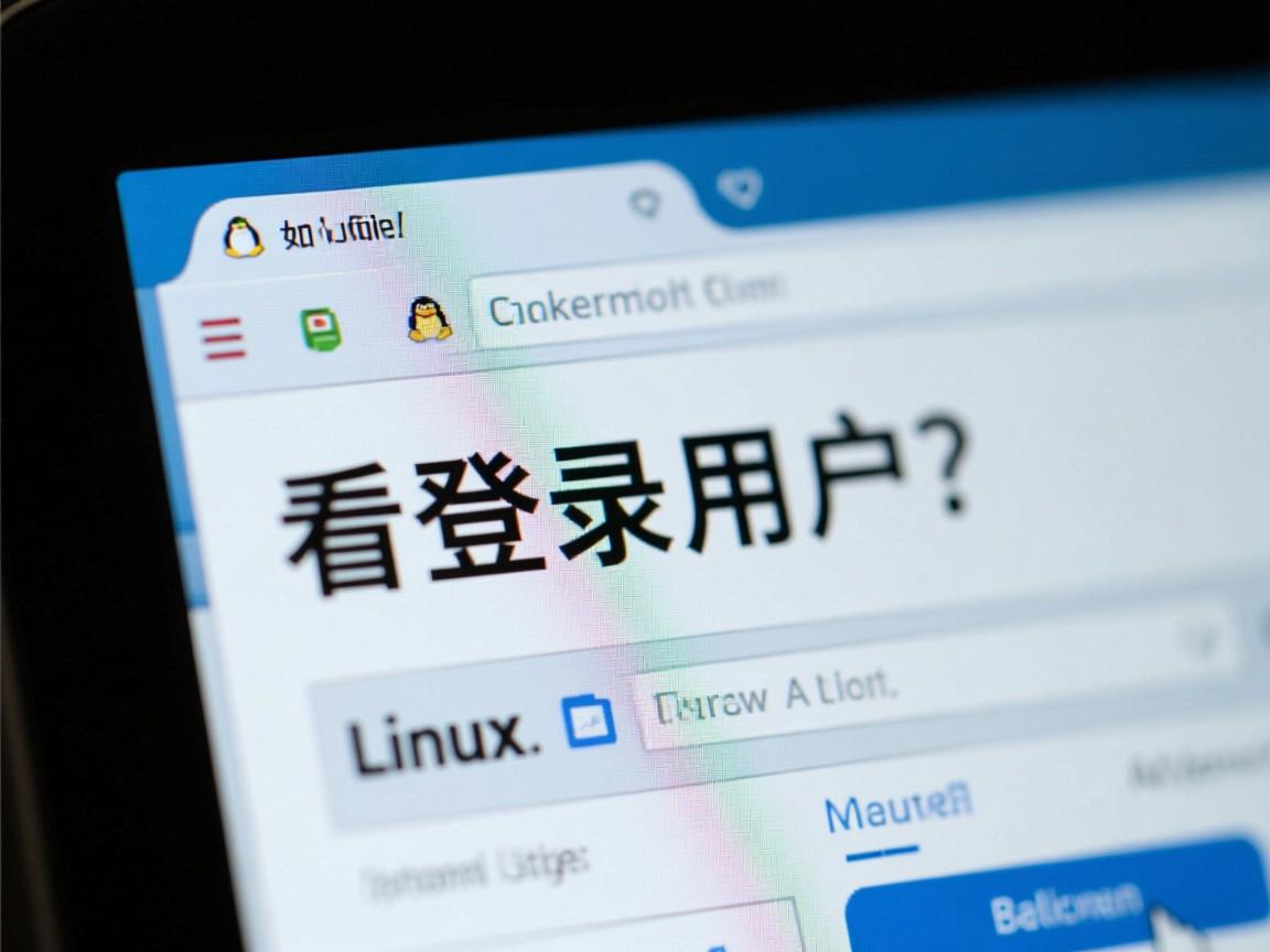 Linux如何查看登录用户？  第2张