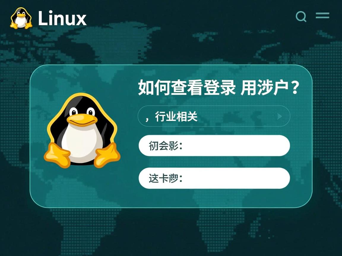 Linux如何查看登录用户？  第1张