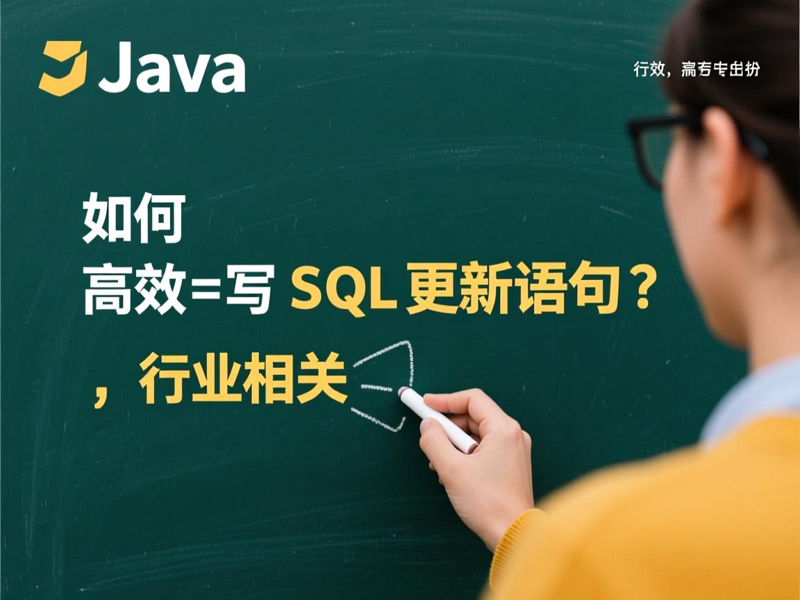 Java中如何高效编写SQL更新语句?  第2张 Java中如何高效编写SQL更新语句?  第2张