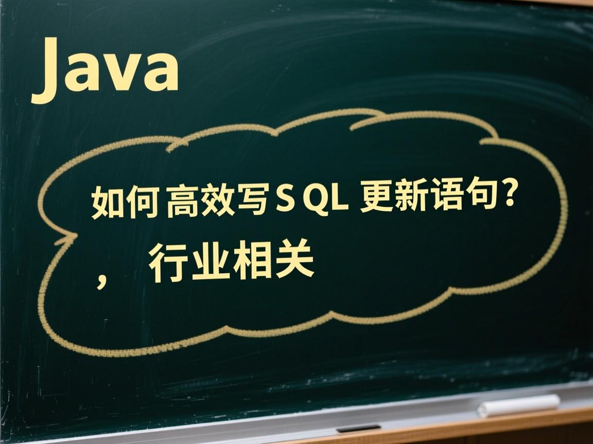 Java中如何高效编写SQL更新语句?  第1张 Java中如何高效编写SQL更新语句?  第1张