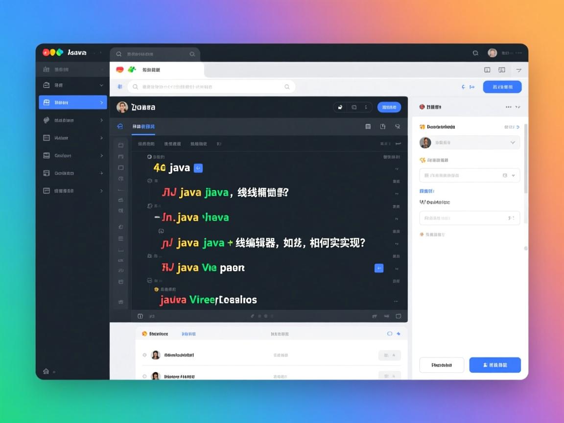 Java在线编辑器如何实现？  第1张