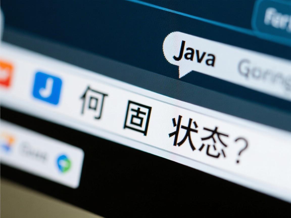 Java如何固定状态栏？  第1张