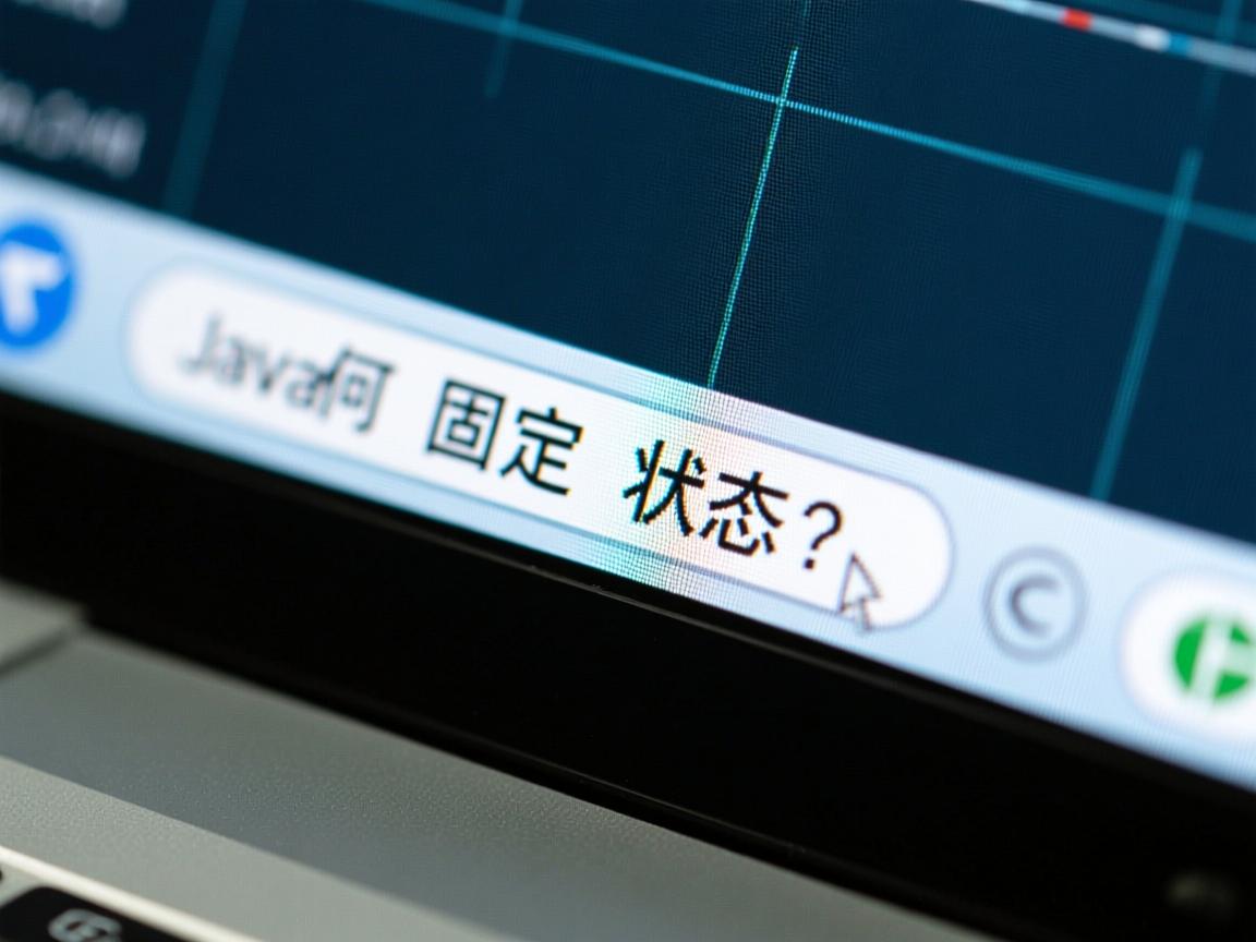 Java如何固定状态栏？  第2张