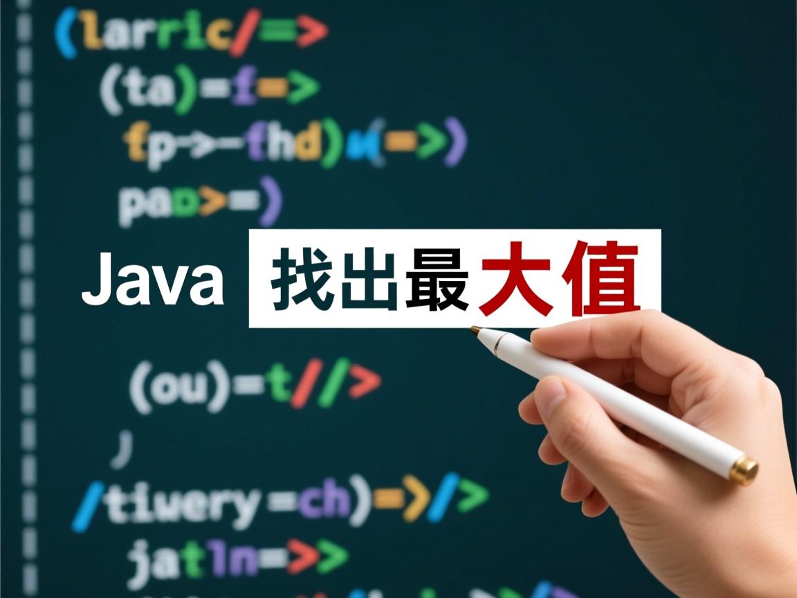 Java如何找出最大值  第2张 Java如何找出最大值  第2张