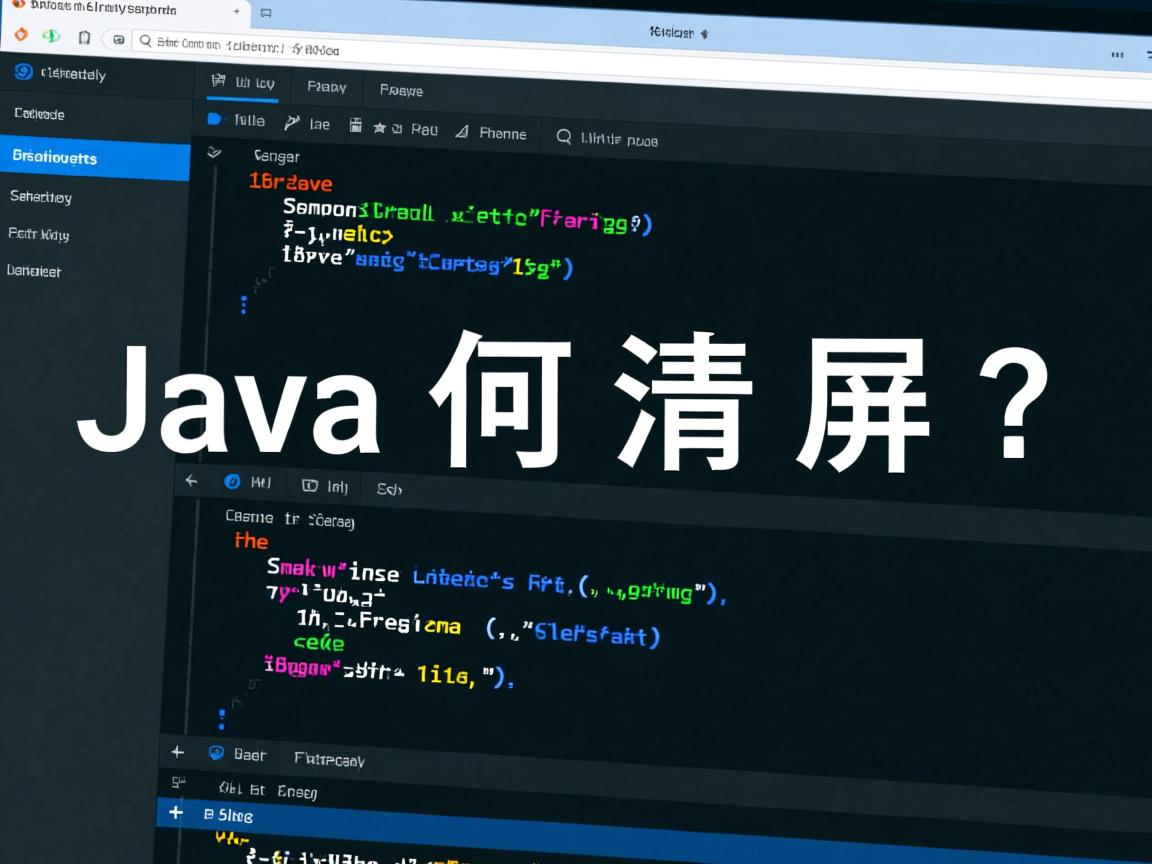 Java如何清屏？  第2张