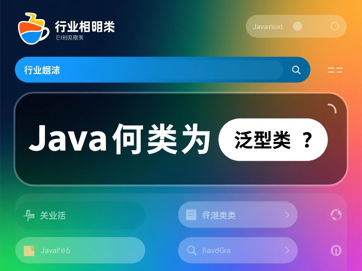 Java如何将类改为泛型类?  第3张 Java如何将类改为泛型类?  第3张