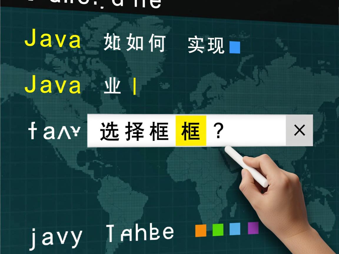 Java中如何实现选择框?  第3张 Java中如何实现选择框?  第3张