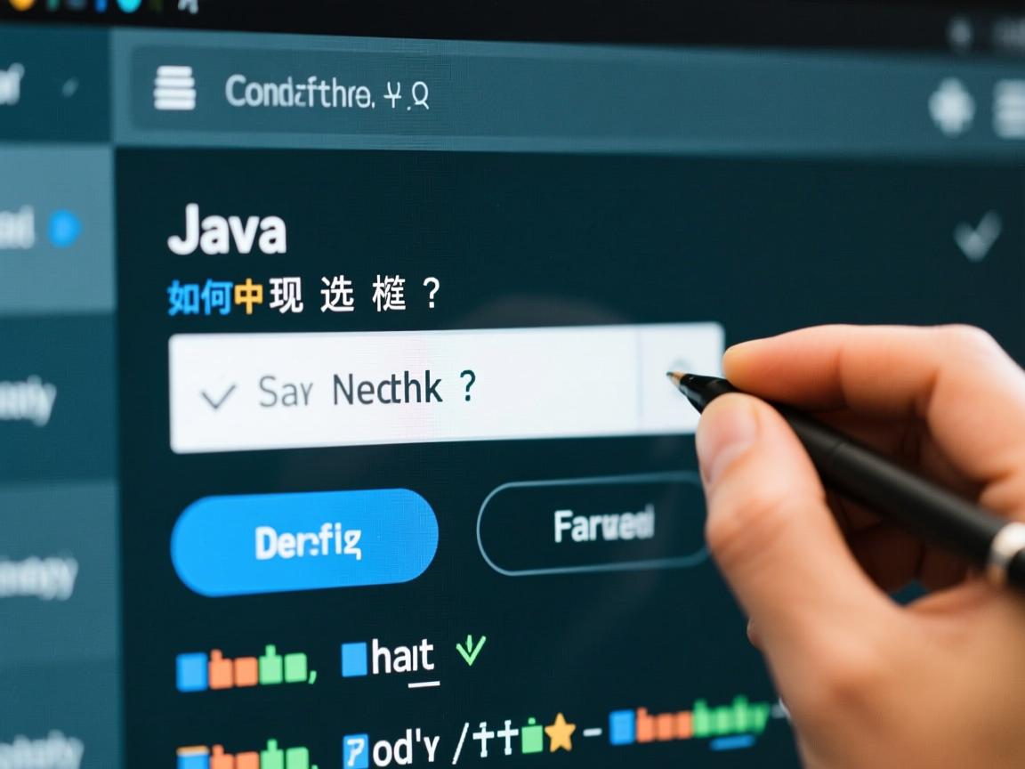 Java中如何实现选择框?  第2张 Java中如何实现选择框?  第2张