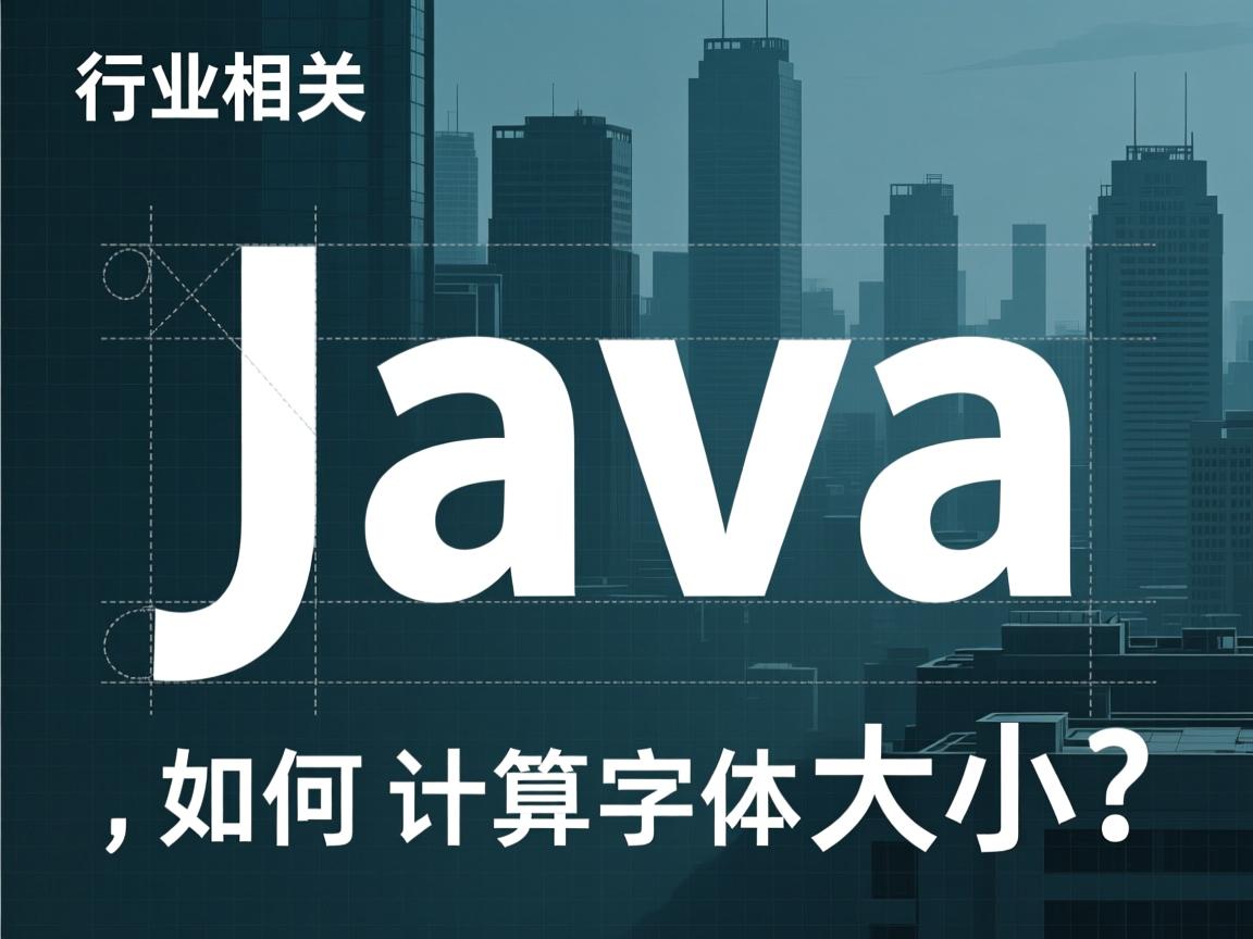 Java如何计算字体大小?