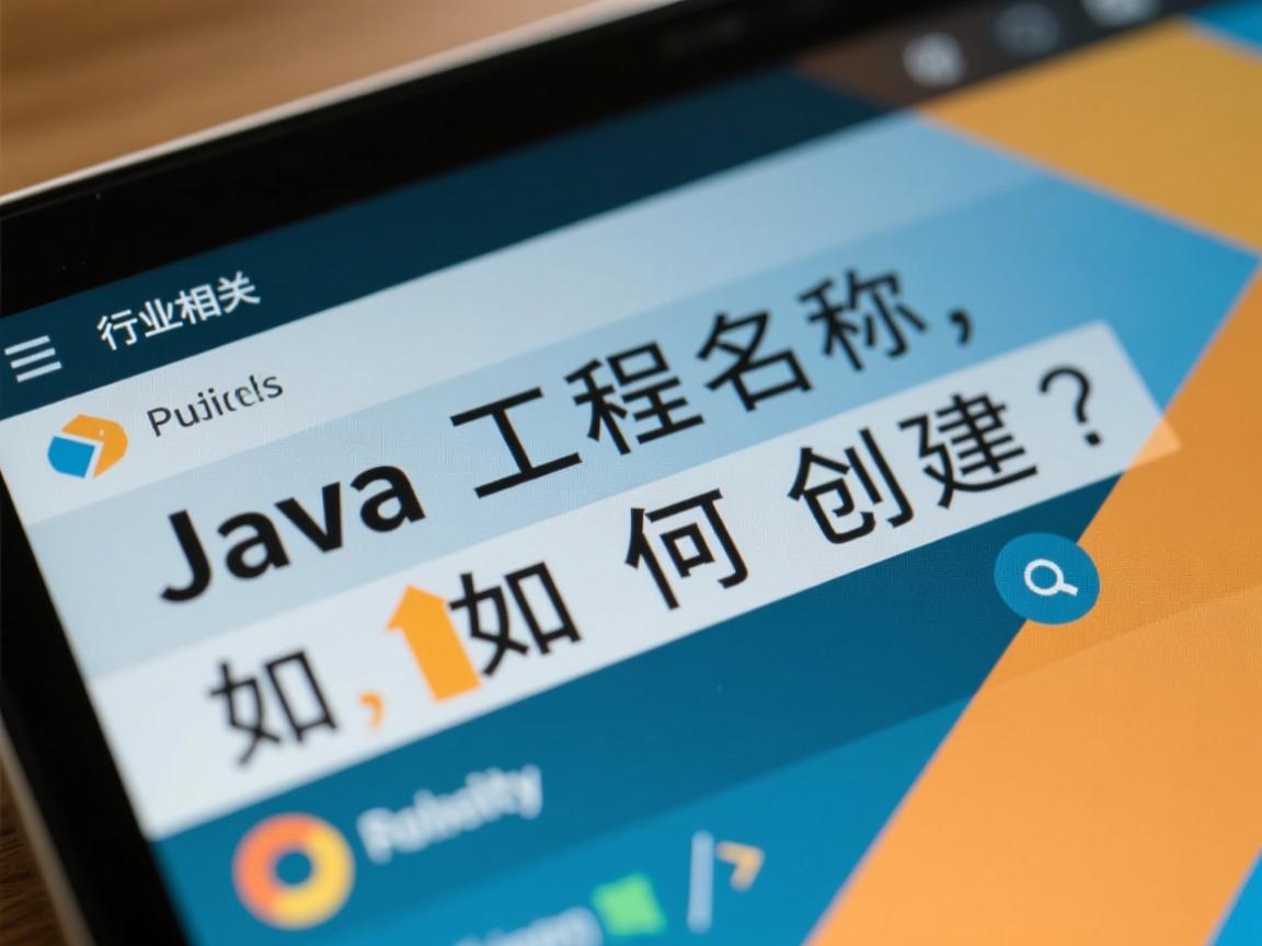 Java工程名称如何创建?  第2张 Java工程名称如何创建?  第2张