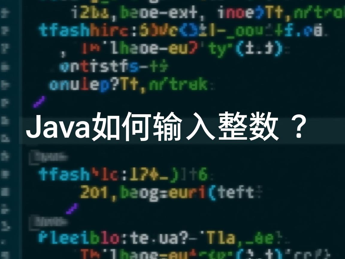 Java如何输入整数?  第2张 Java如何输入整数?  第2张