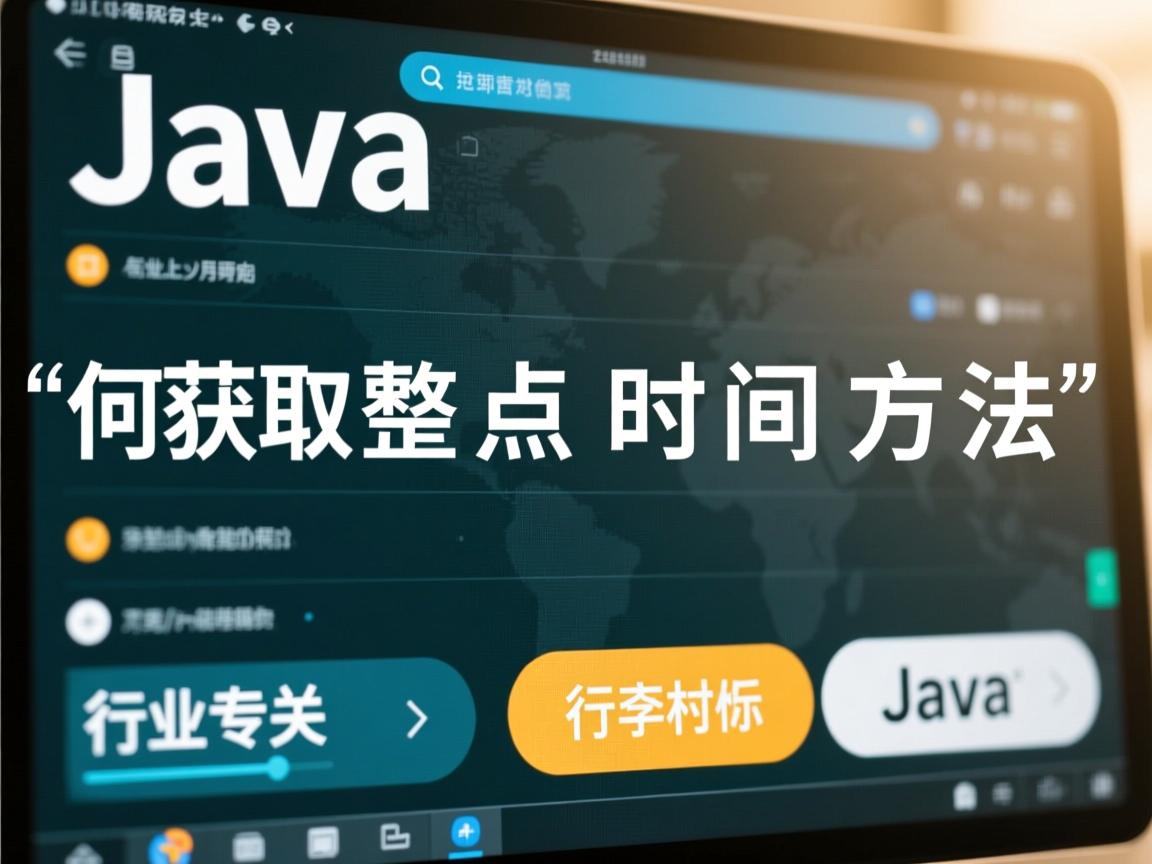 Java如何获取整点时间方法