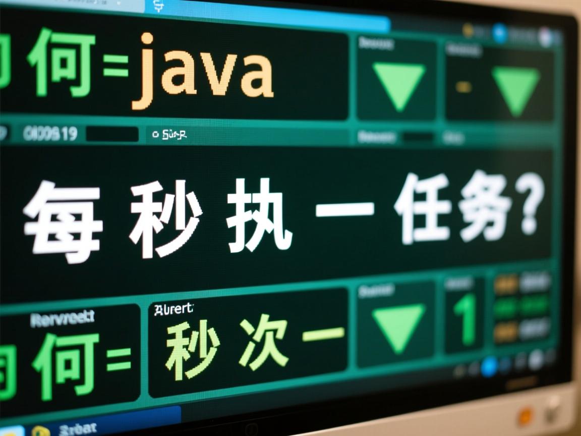 Java如何实现每秒执行一次任务?  第3张 Java如何实现每秒执行一次任务?  第3张