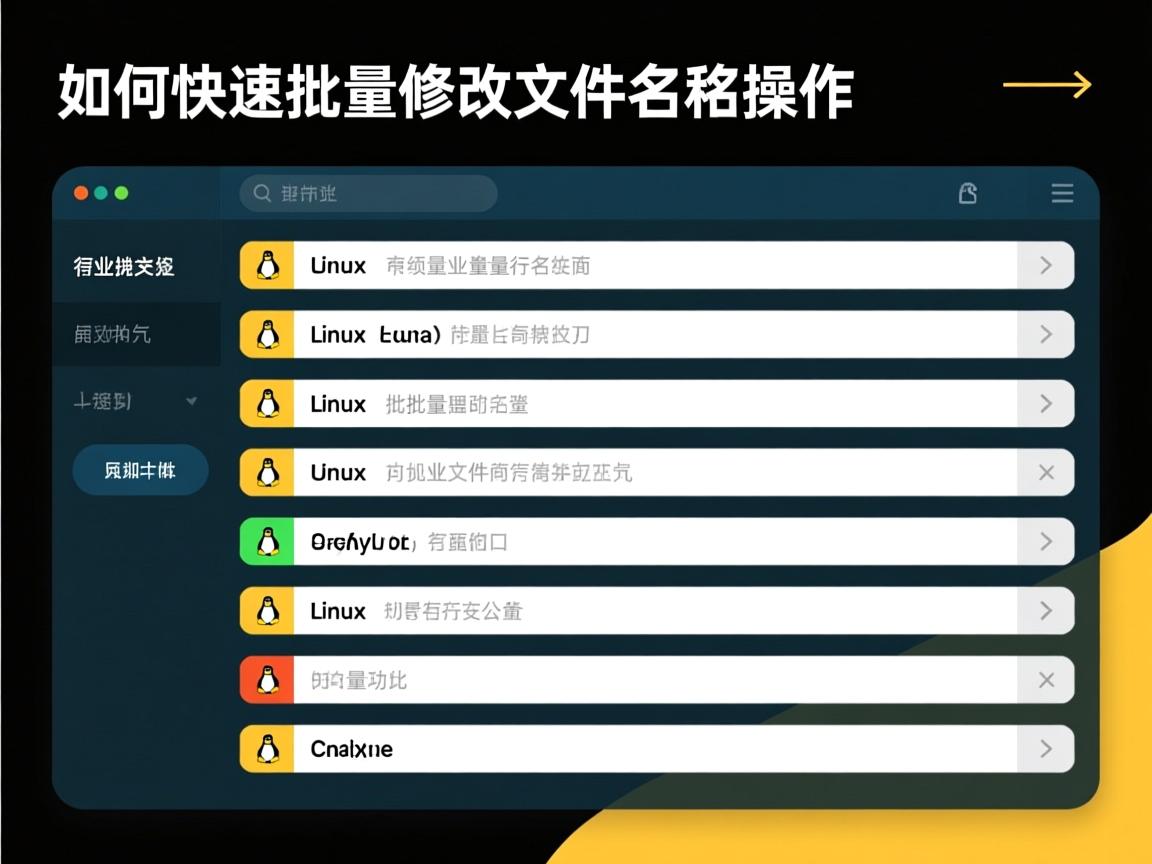 Linux如何快速批量修改文件名操作  第2张 Linux如何快速批量修改文件名操作  第2张