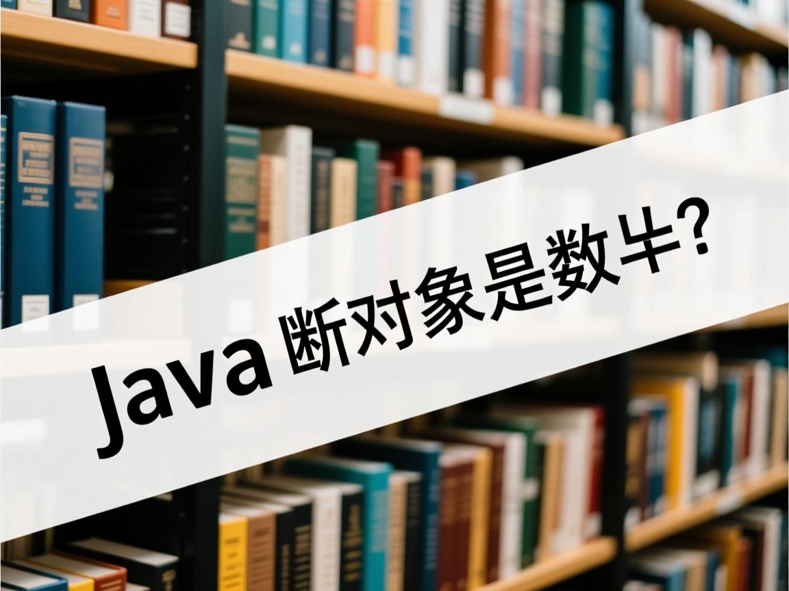Java如何判断对象是数组?  第3张 Java如何判断对象是数组?  第3张