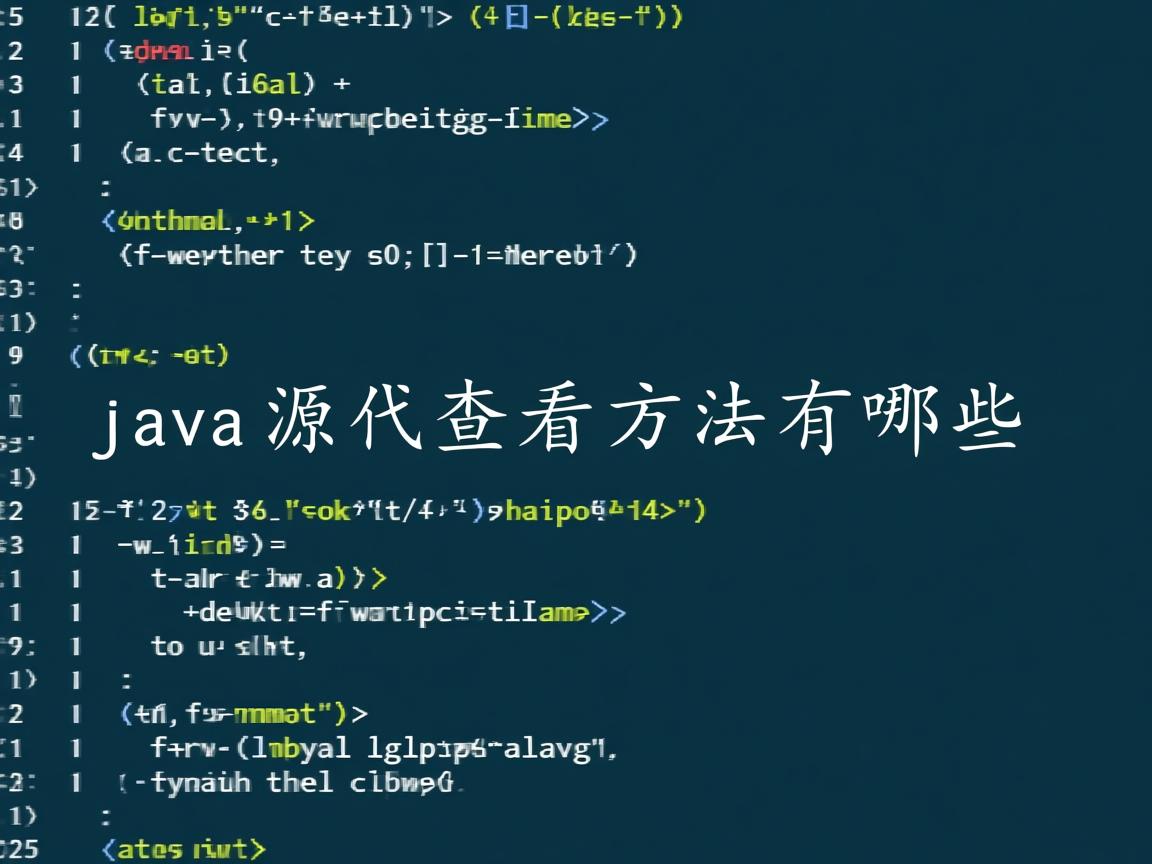 Java源代码查看方法有哪些
