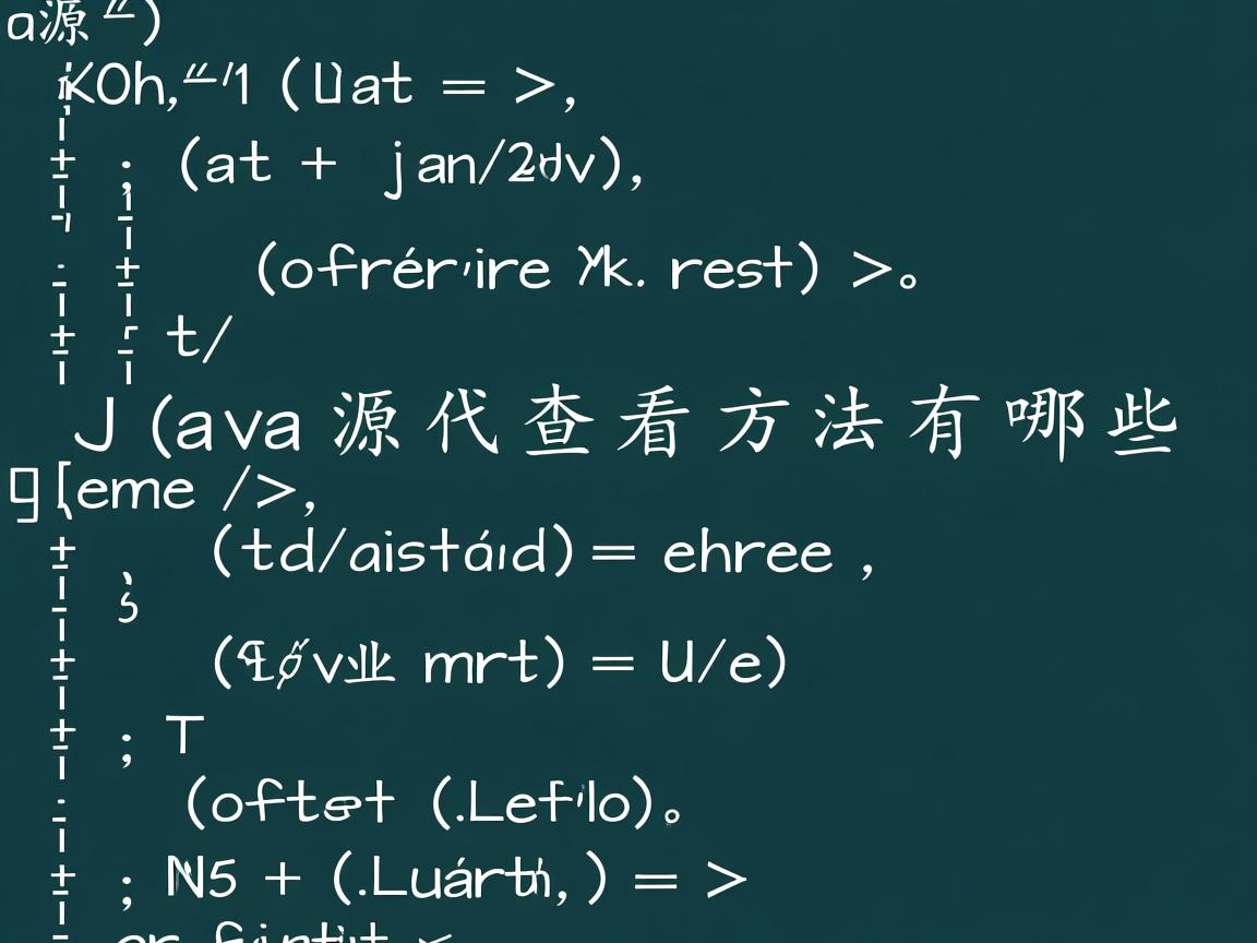Java源代码查看方法有哪些  第2张