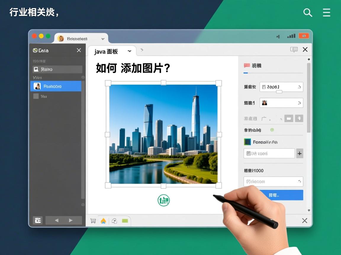 Java面板如何添加图片？